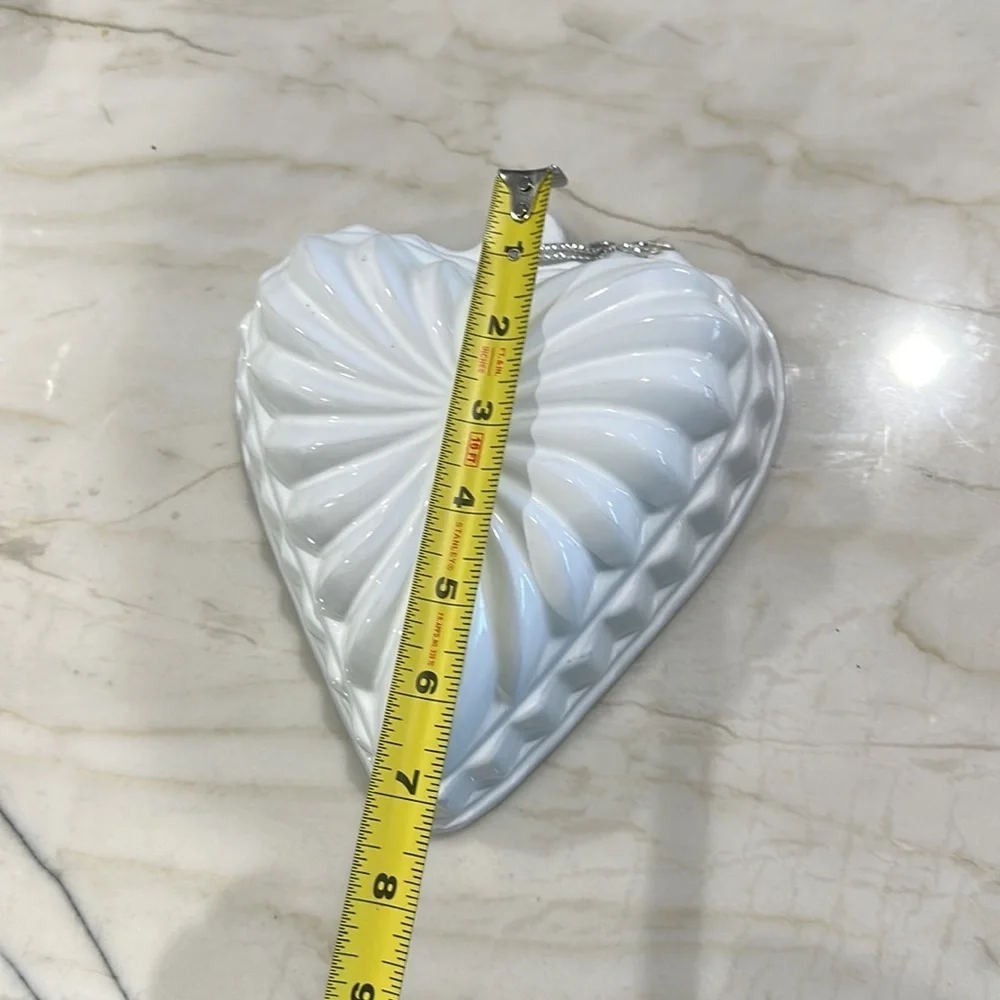 Chantal white heart